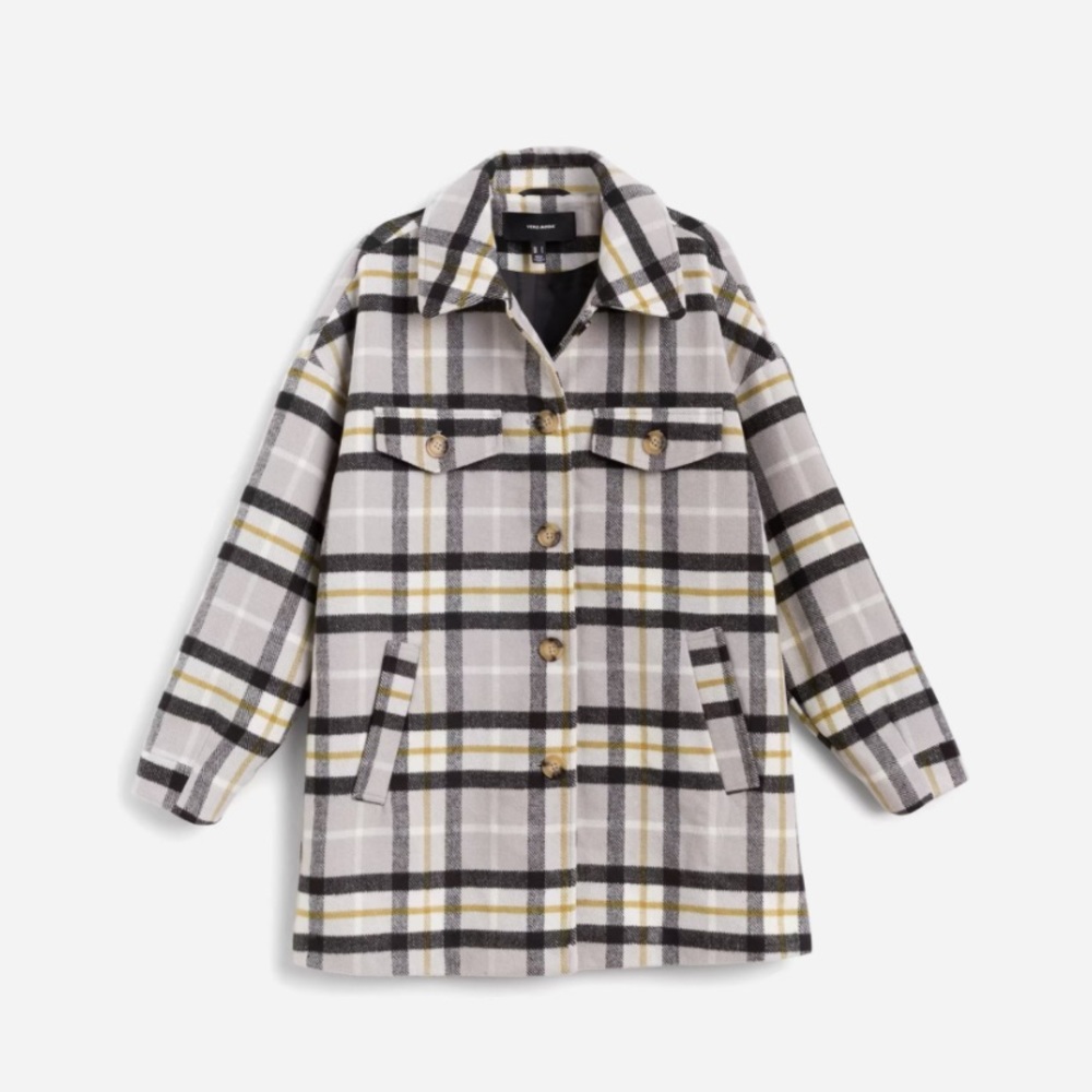 Vero Moda Luna Plaid Jacket